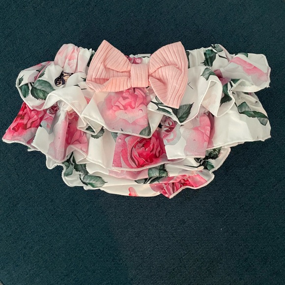 PatPat Pink Floral Onesie outfit - Picture 10 of 10